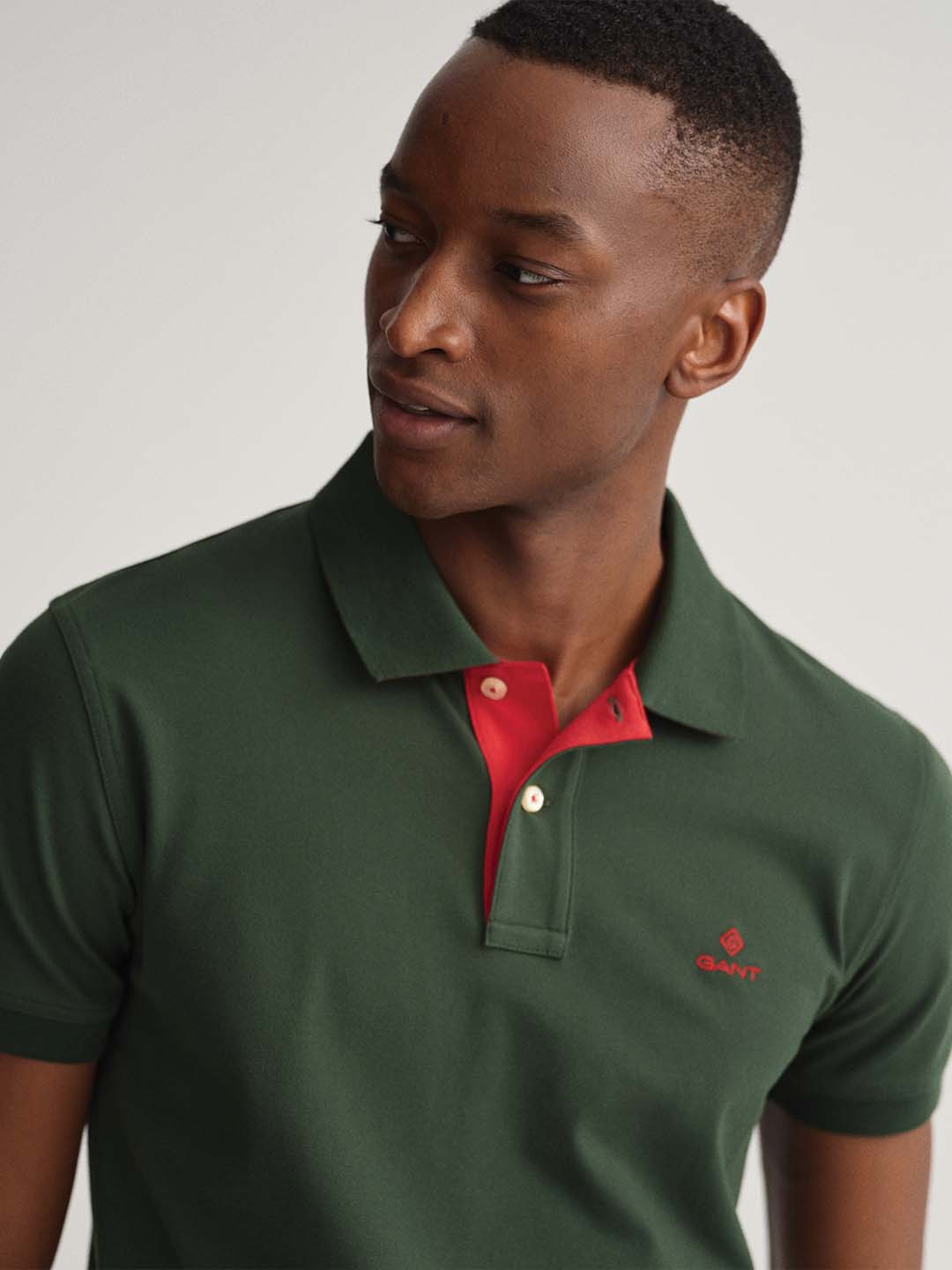 Gant Green Regular Fit Polo T-Shirt