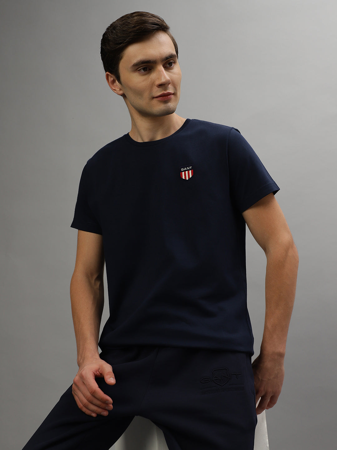 Gant Blue Fashion Regular Fit T-Shirt
