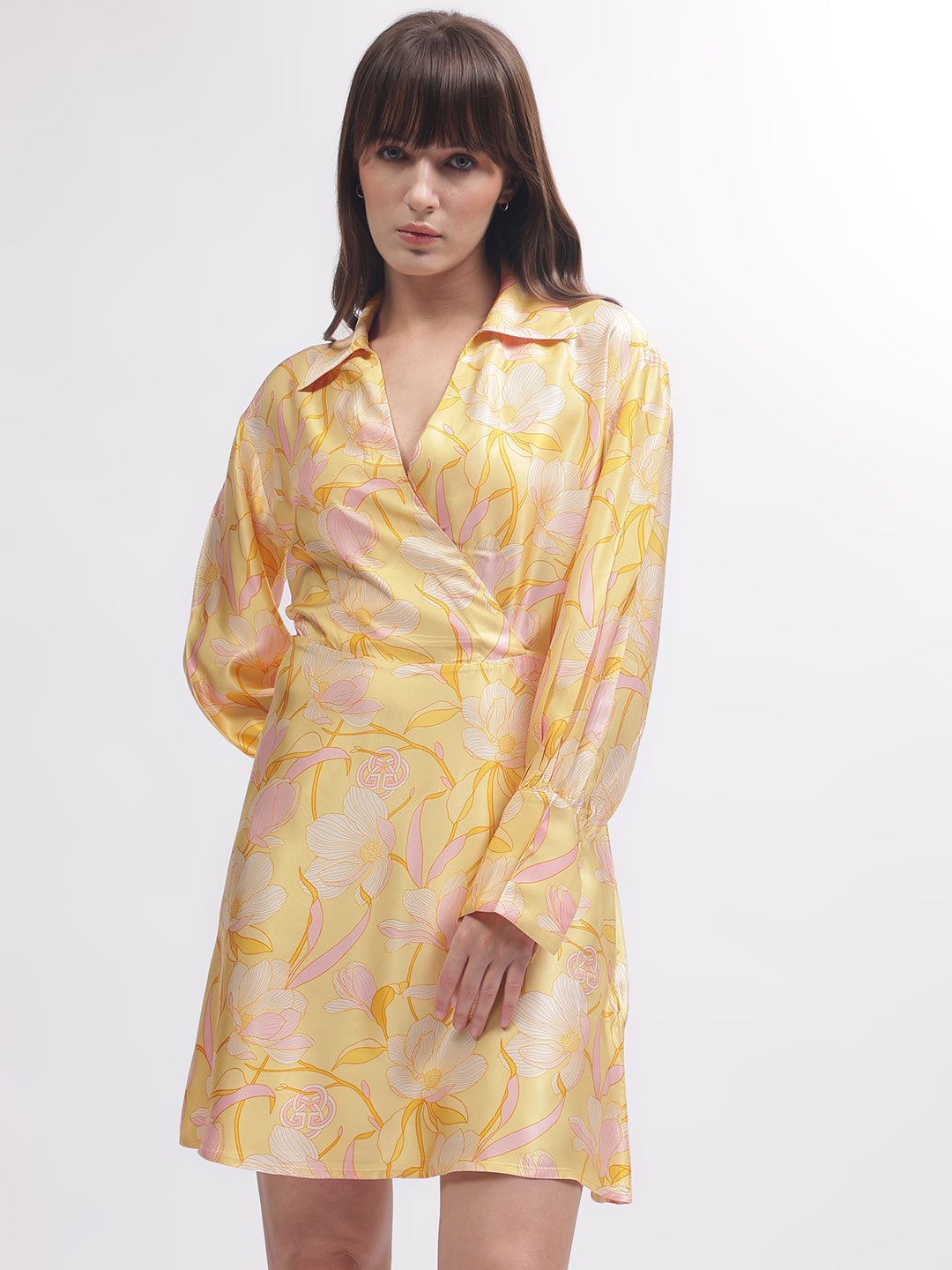 gant silk dress GANT Women Multi Checked Cotton Silk Dress