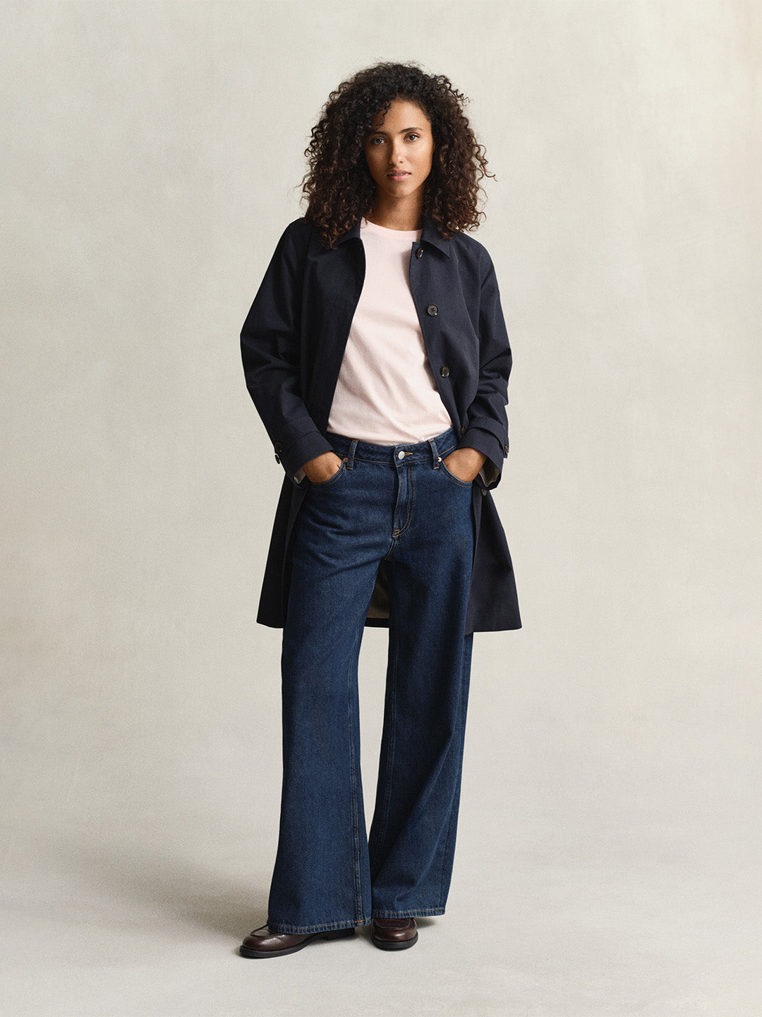 GANT Women Pink Regular Fit Shield T-Shirt