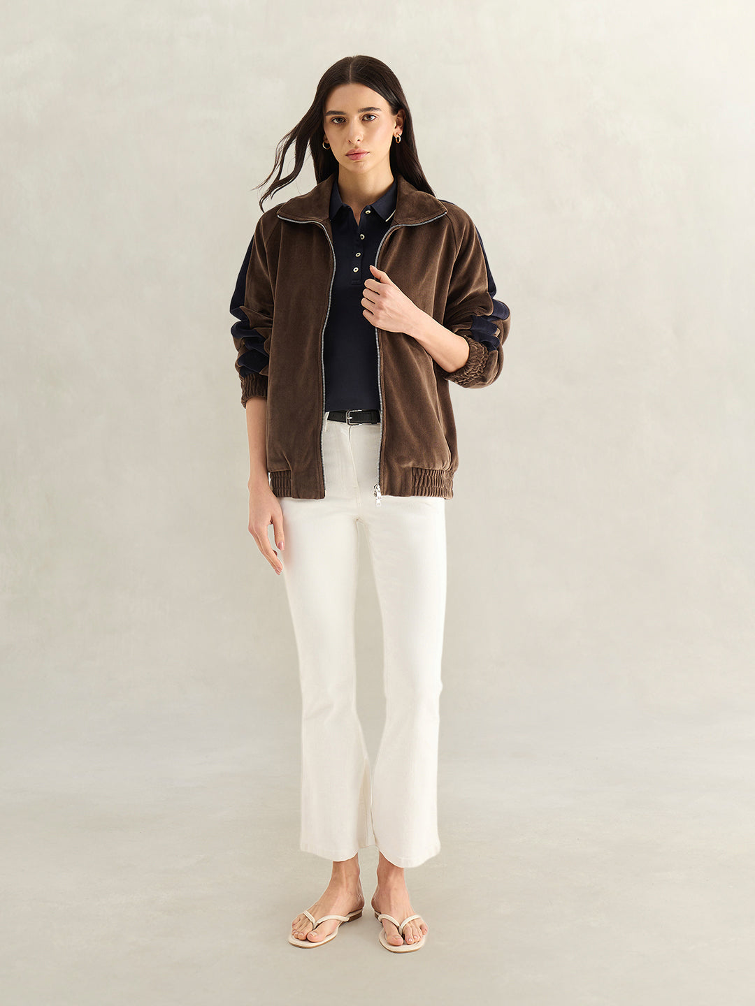 Gant Women Navy Blue Polo T-Shirt