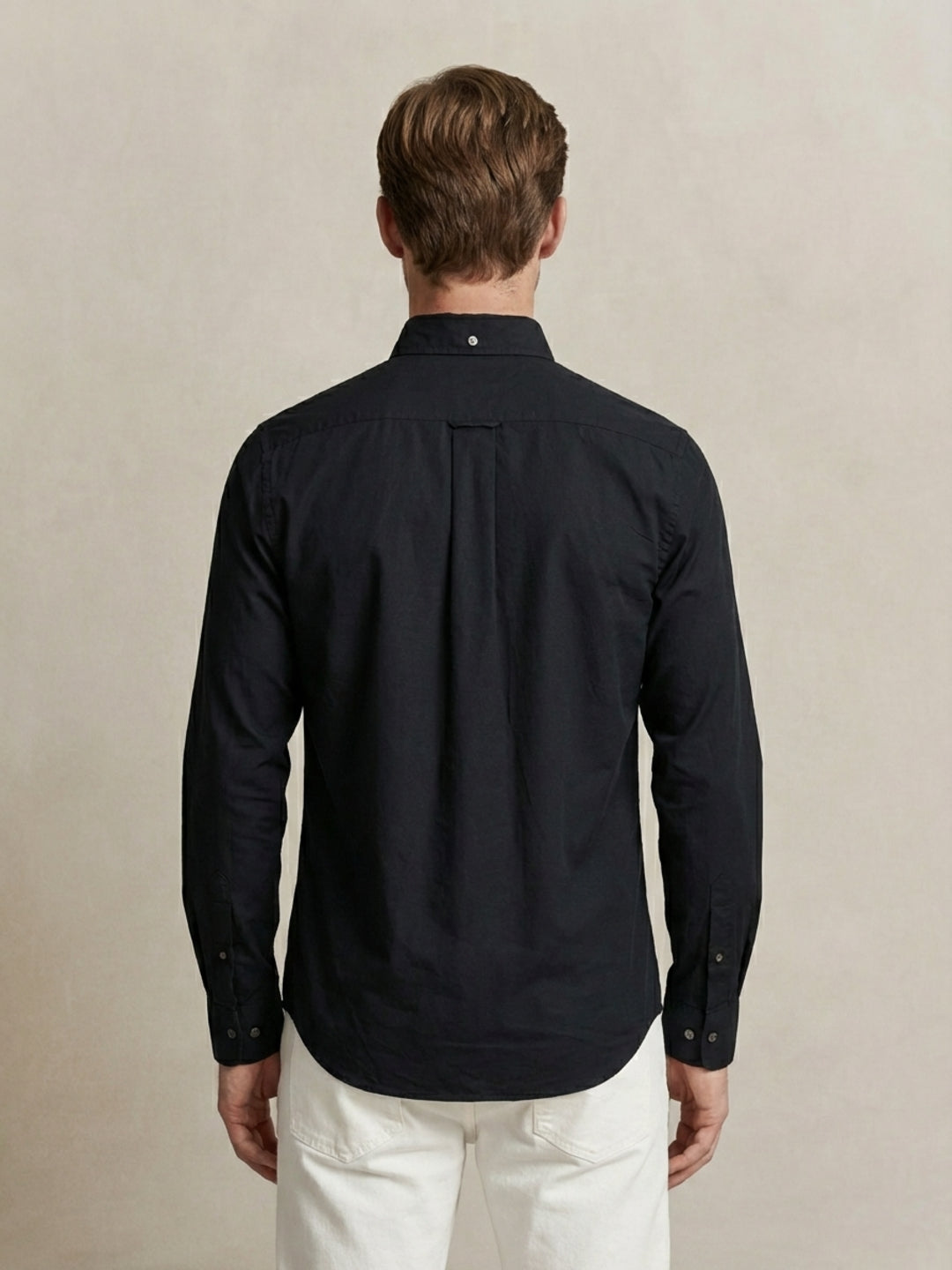 Gant Men Black Printed Regular Fit Pure Cotton Shirt