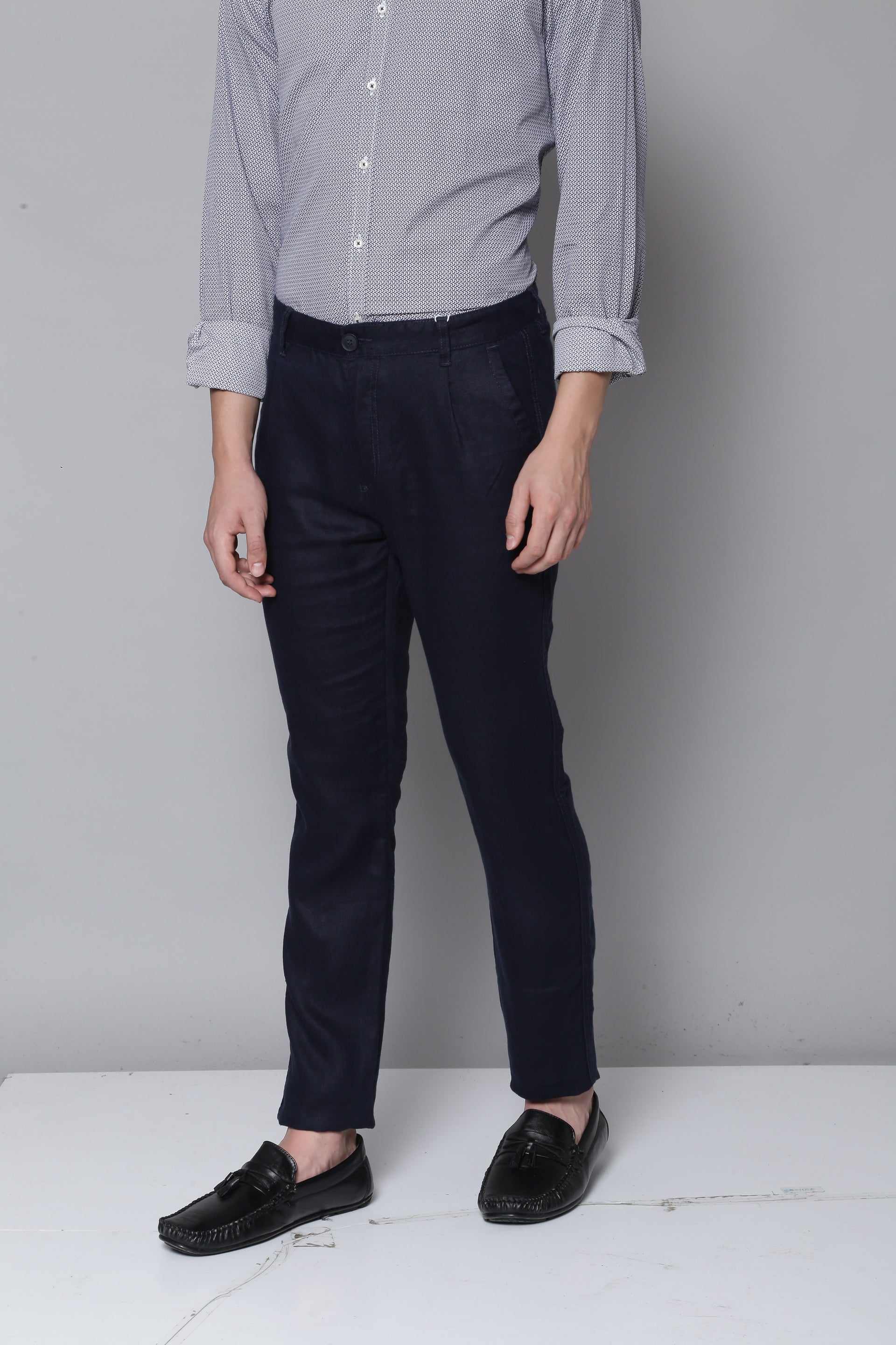 Bruun & Stengade Men Slim Fit Trouser