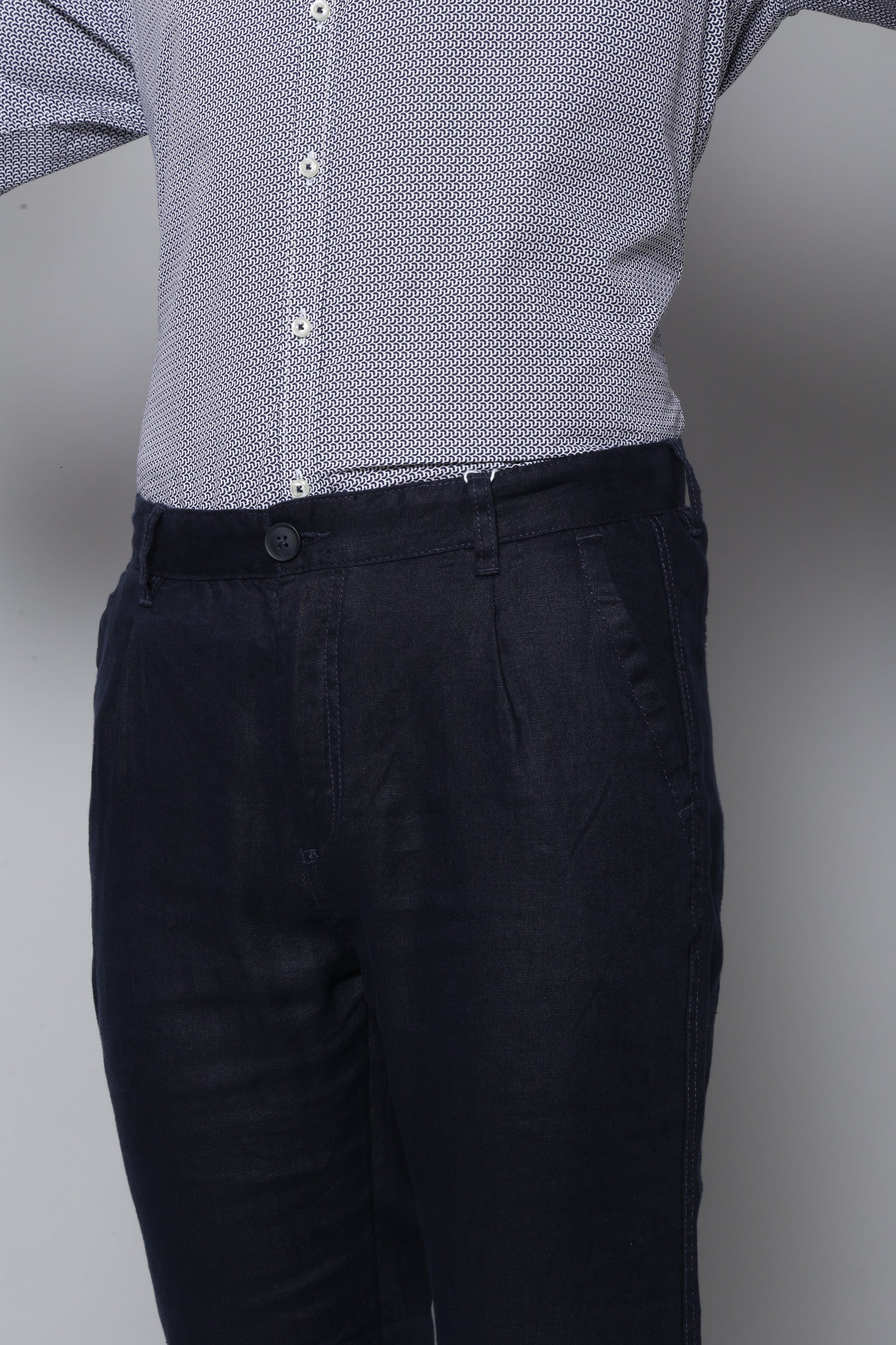 Bruun & Stengade Men Slim Fit Trouser