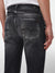 7 For All Mankind Men Black Tapered Fit Jeans