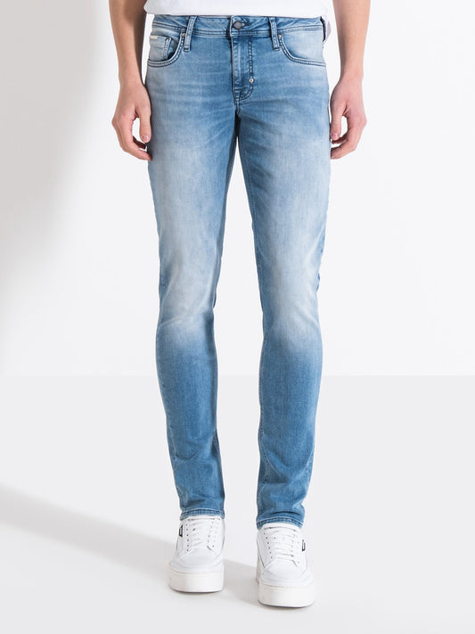 Antony Morato Men Blue Solid Tapered Fit Jeans