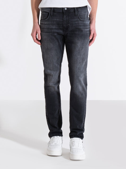 Antony Morato Men Black Solid Tapered Fit Jeans