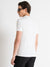 Antony Morato Men White Solid Round Neck Short Sleeves T-Shirt