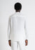Antony Morato Men Off White Solid Band Collar Full Sleeves Shirt