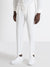 Antony Morato Men Off White Solid Regular Fit Trouser