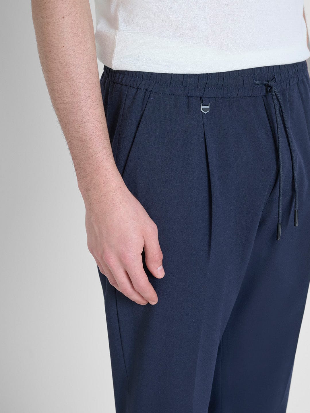 Antony Morato Men Blue Slim Fit Solid Trouser