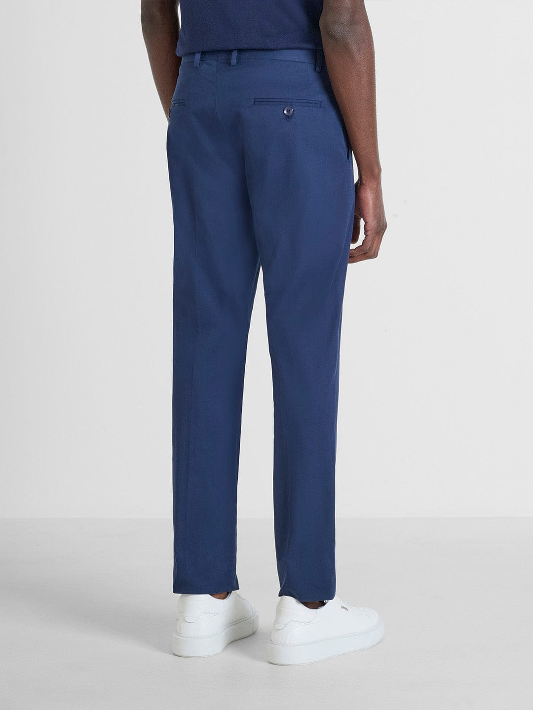 Antony Morato Men Blue Slim Fit Solid Trouser