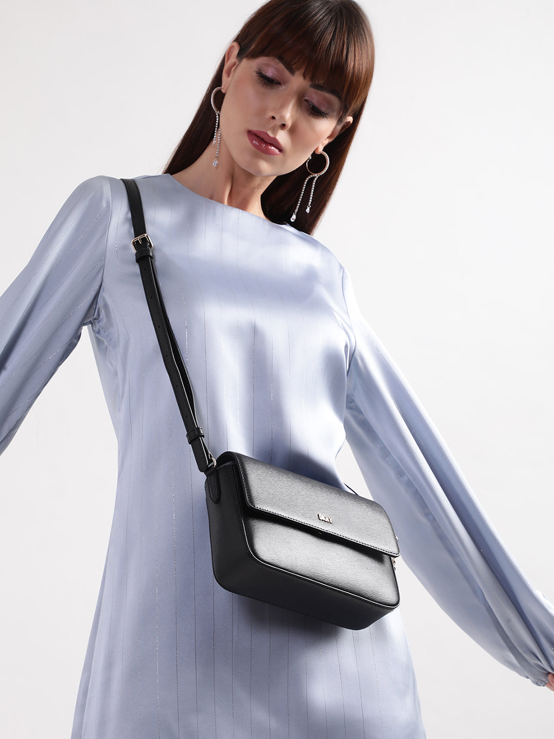 DKNY Women Black Crossbody