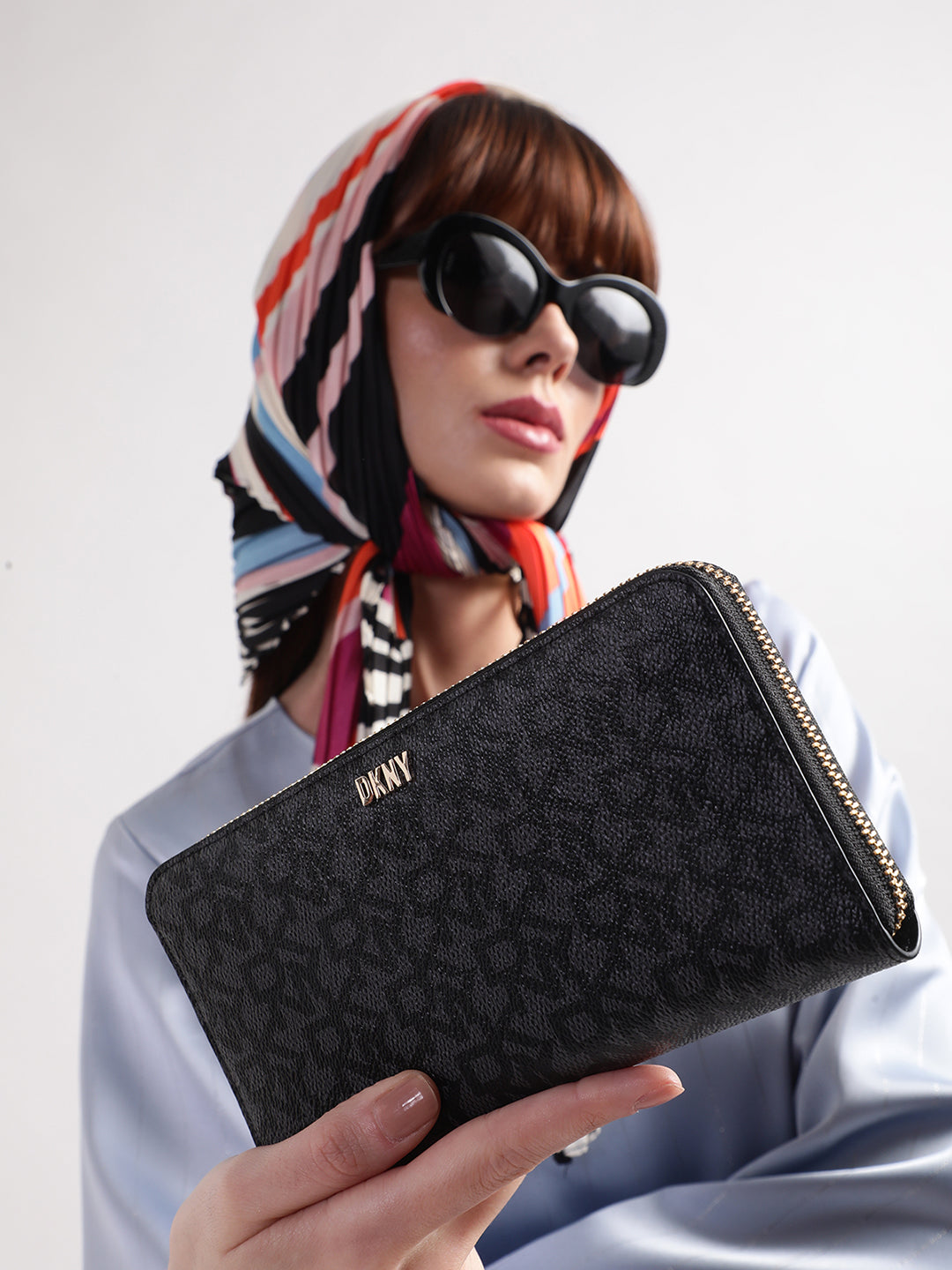 DKNY Women Black Wallet