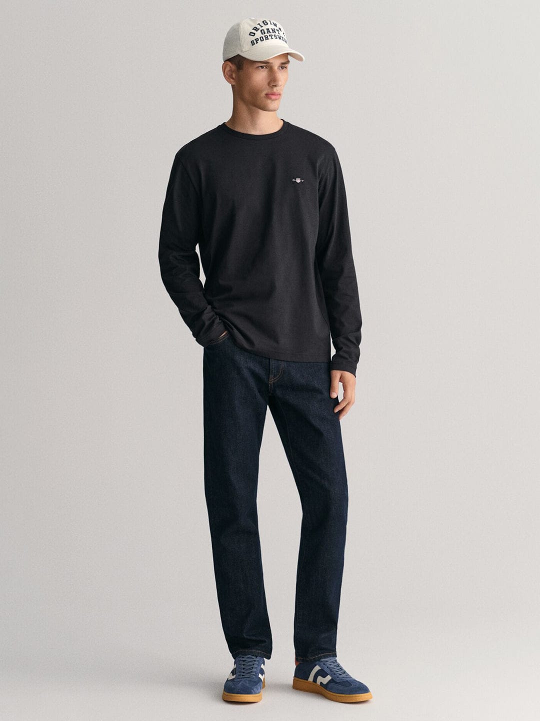 Gant Men Blue Slim Fit Washed Jeans