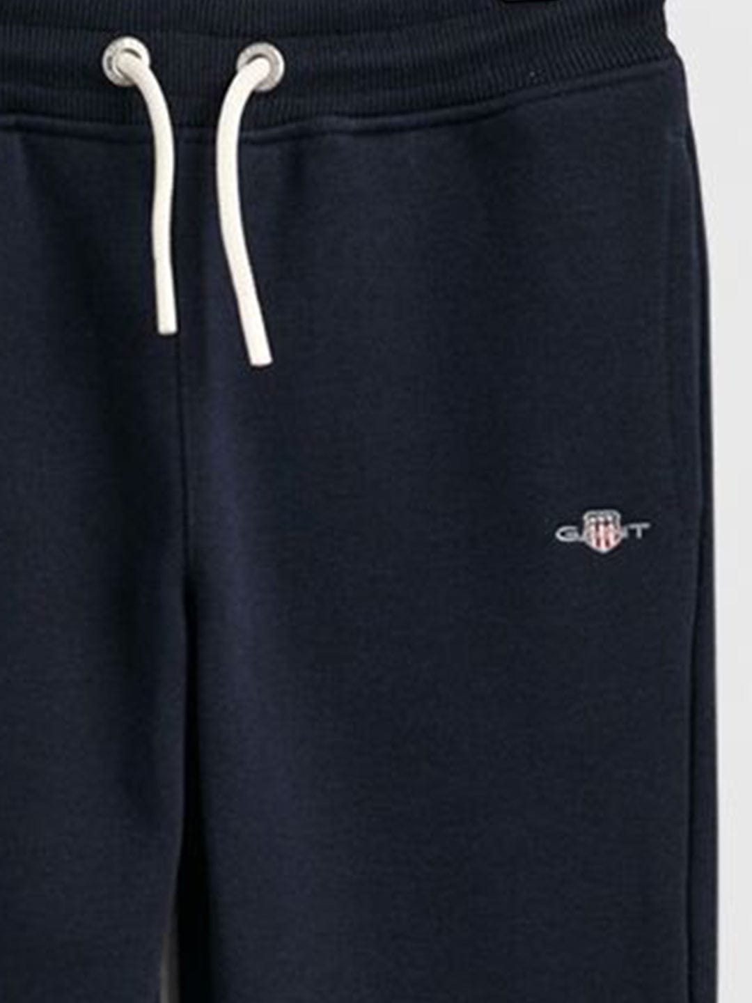 Gant Boys Blue Regular Fit Solid Sweatpant