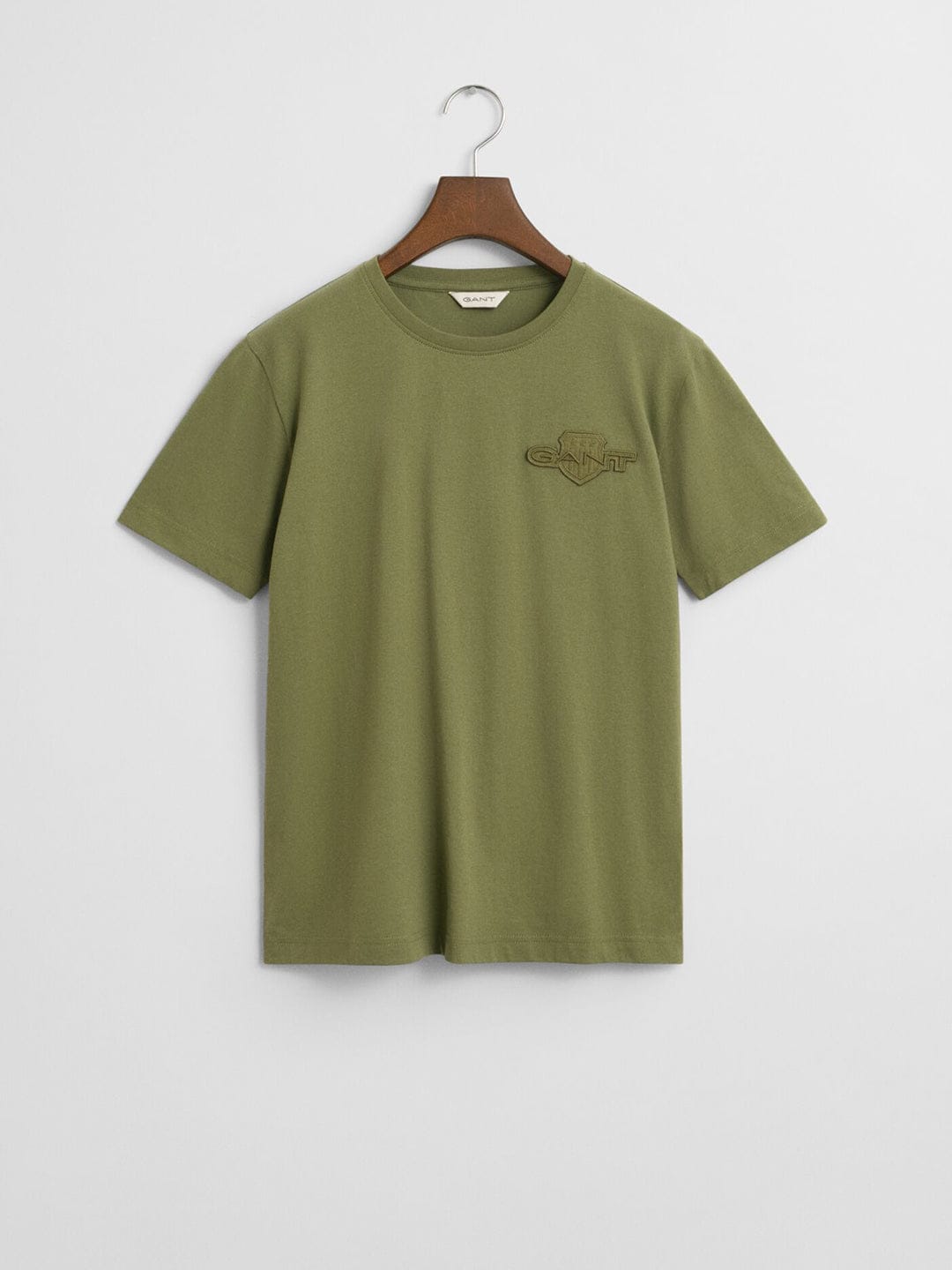 Gant Boys Green Graphic Round Neck Tshirt