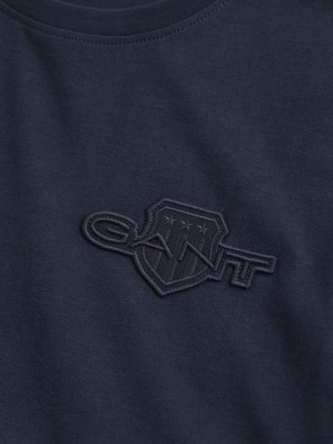 Gant Boys Blue Graphic Round Neck Tshirt