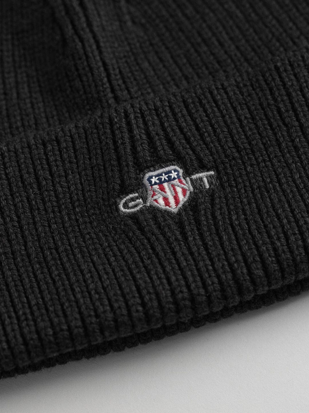 Gant Kids Black Solid Beanies