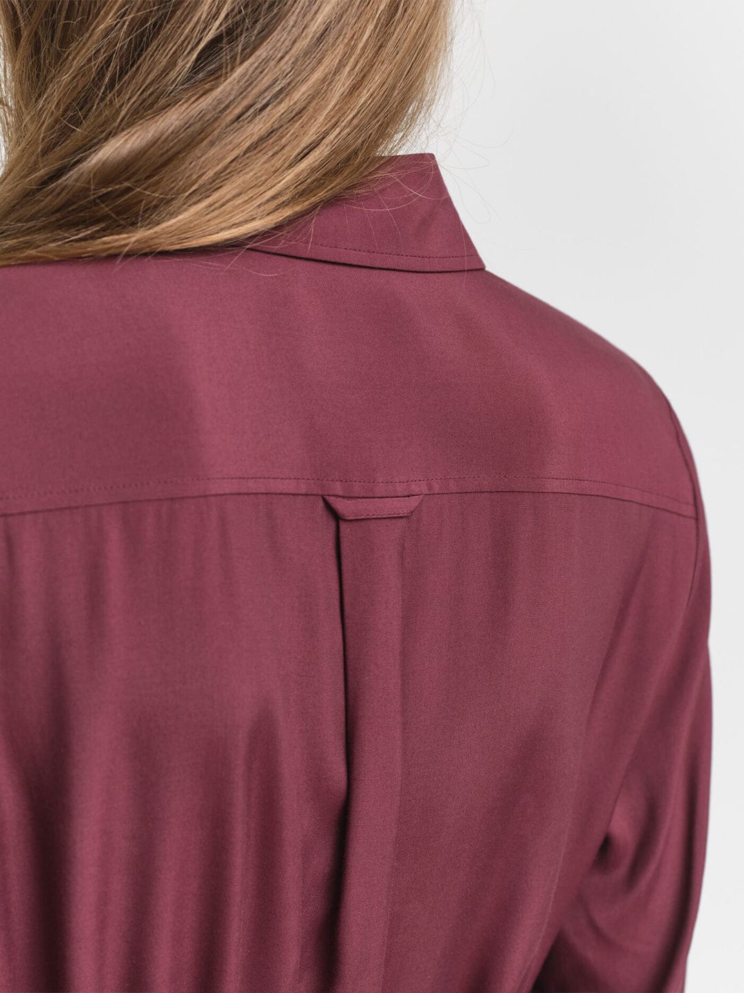 Gant Women Red Solid Collar Dress