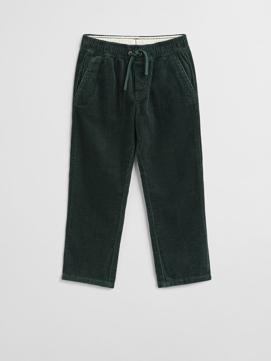 Gant Boys Green Relaxed Fit Solid Trouser