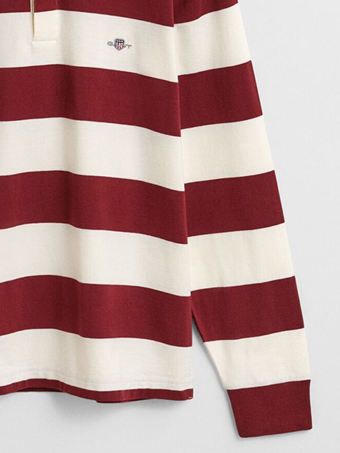 Gant Kids Red Striped Polo Tshirt