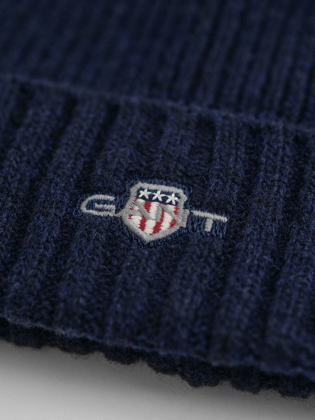 Gant Men Blue Solid Beanies