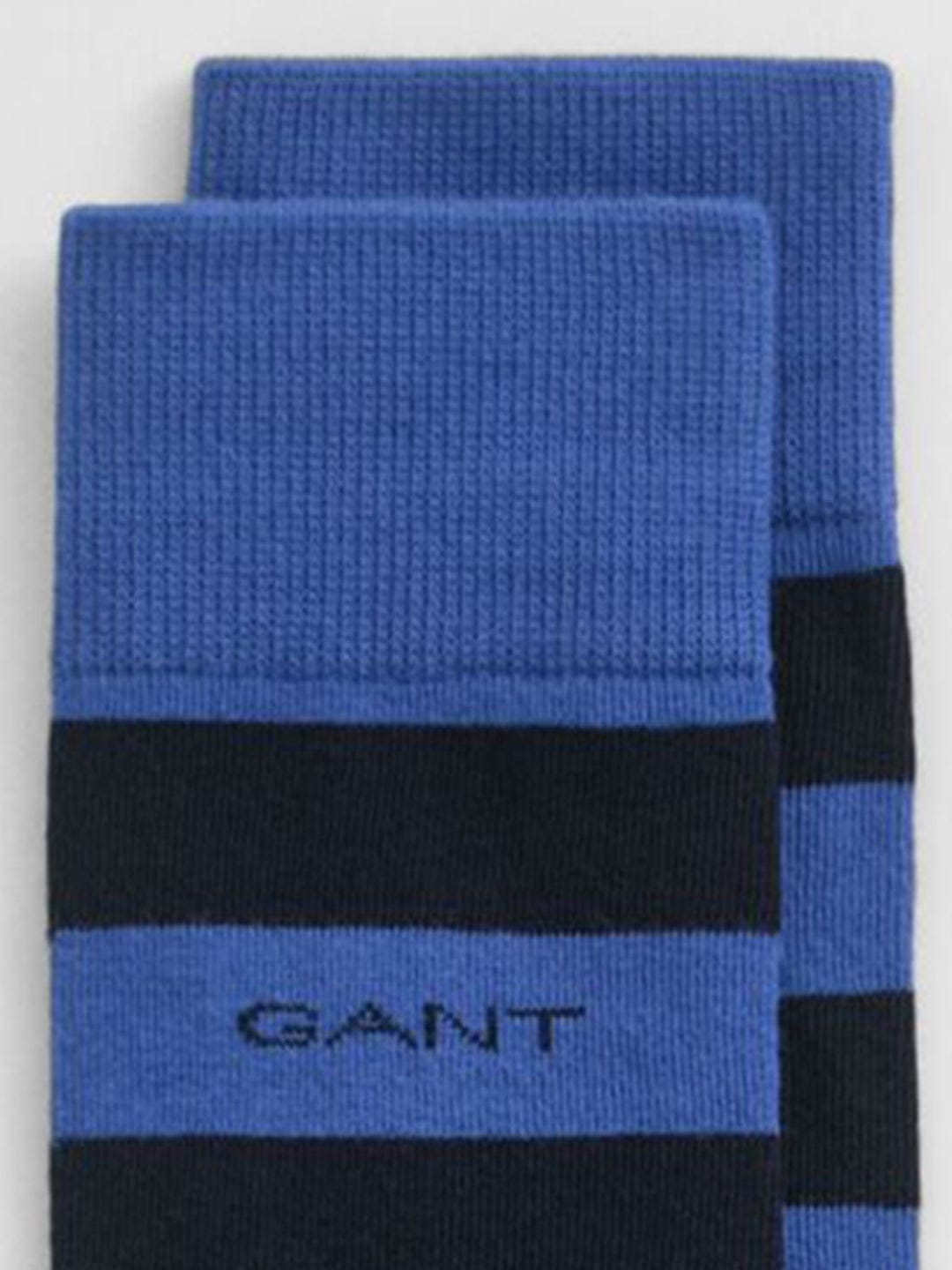 Gant Men Blue Barstripe Socks