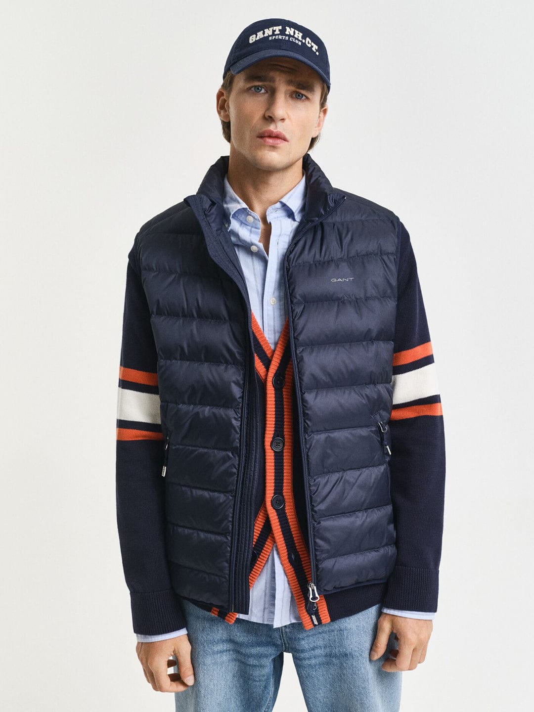 Gant Fleece Jacket India Buy Gant Men Hooded Zip Up Sweatshirt