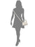DKNY Women Grey Solid Crossbody Bag