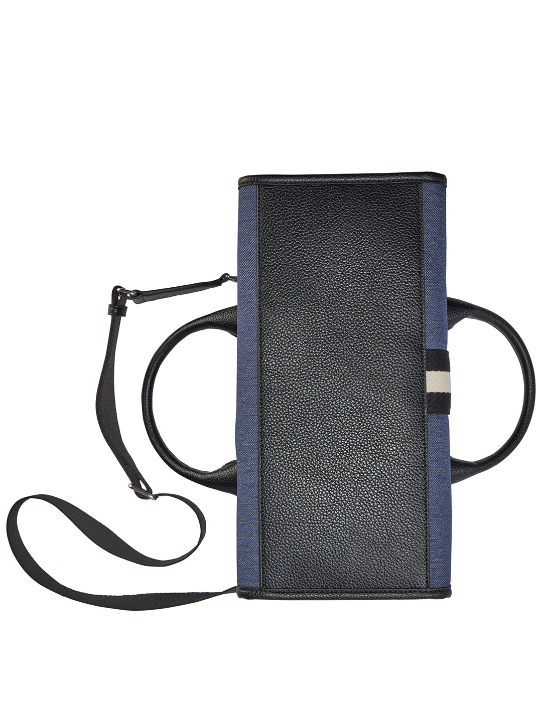 DKNY Women Blue Printed Handbag