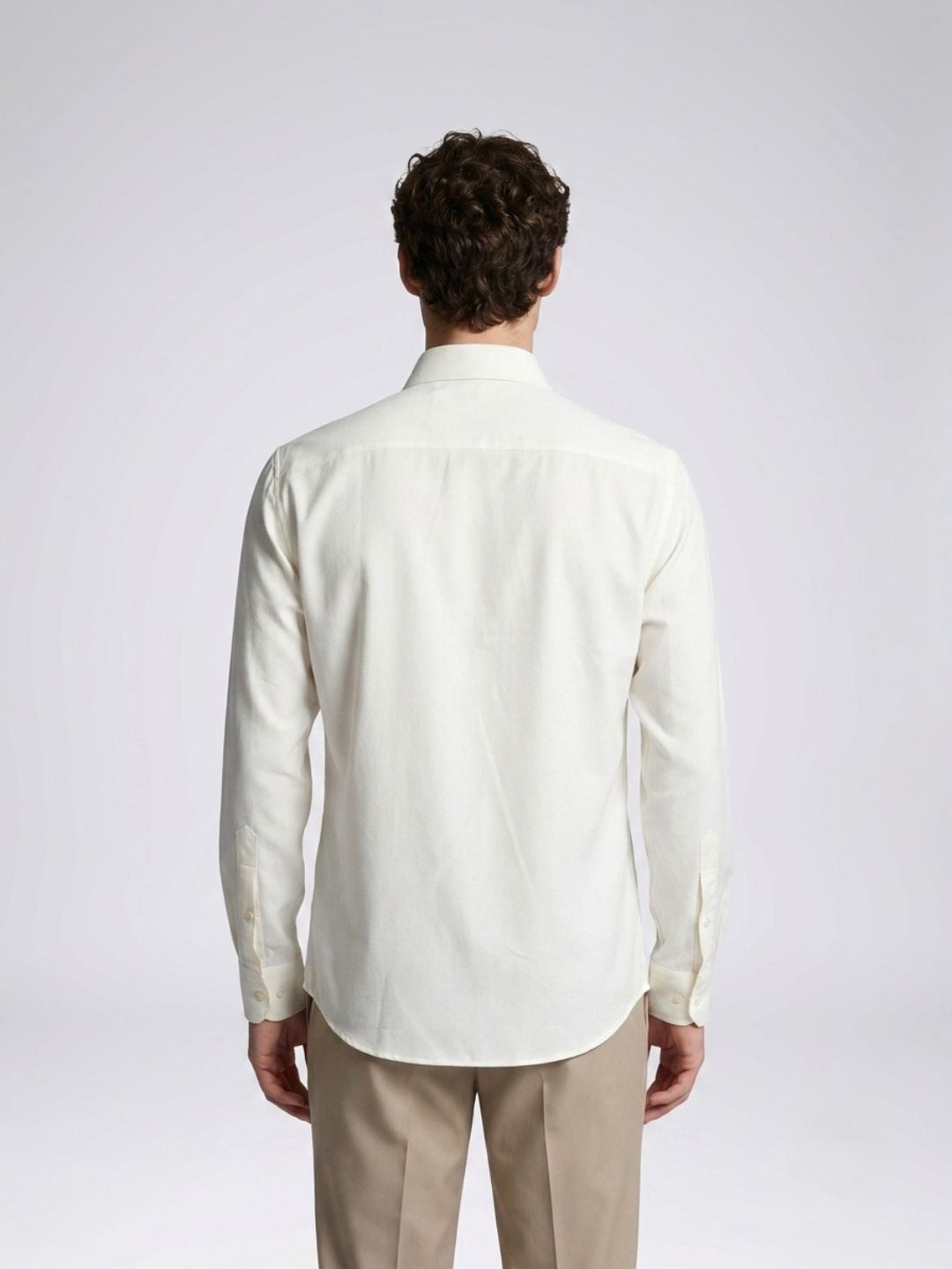 Amit Arora Men Cream Embellished Slim Fit Shirt