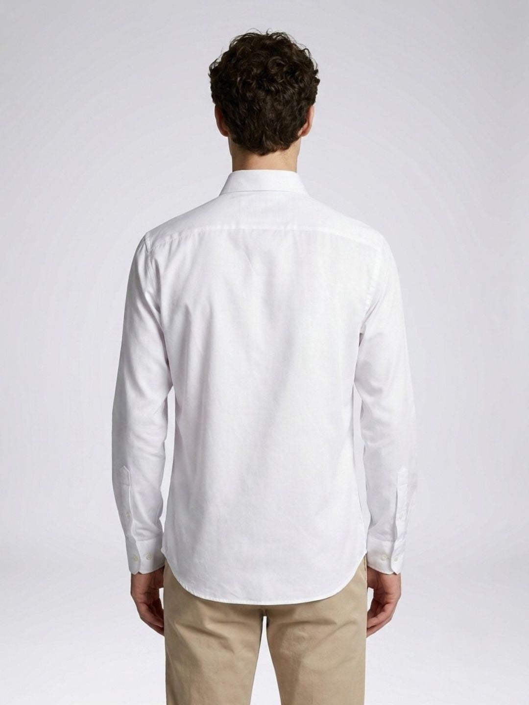 Amit Arora Men White Embroidered Slim Fit Shirt