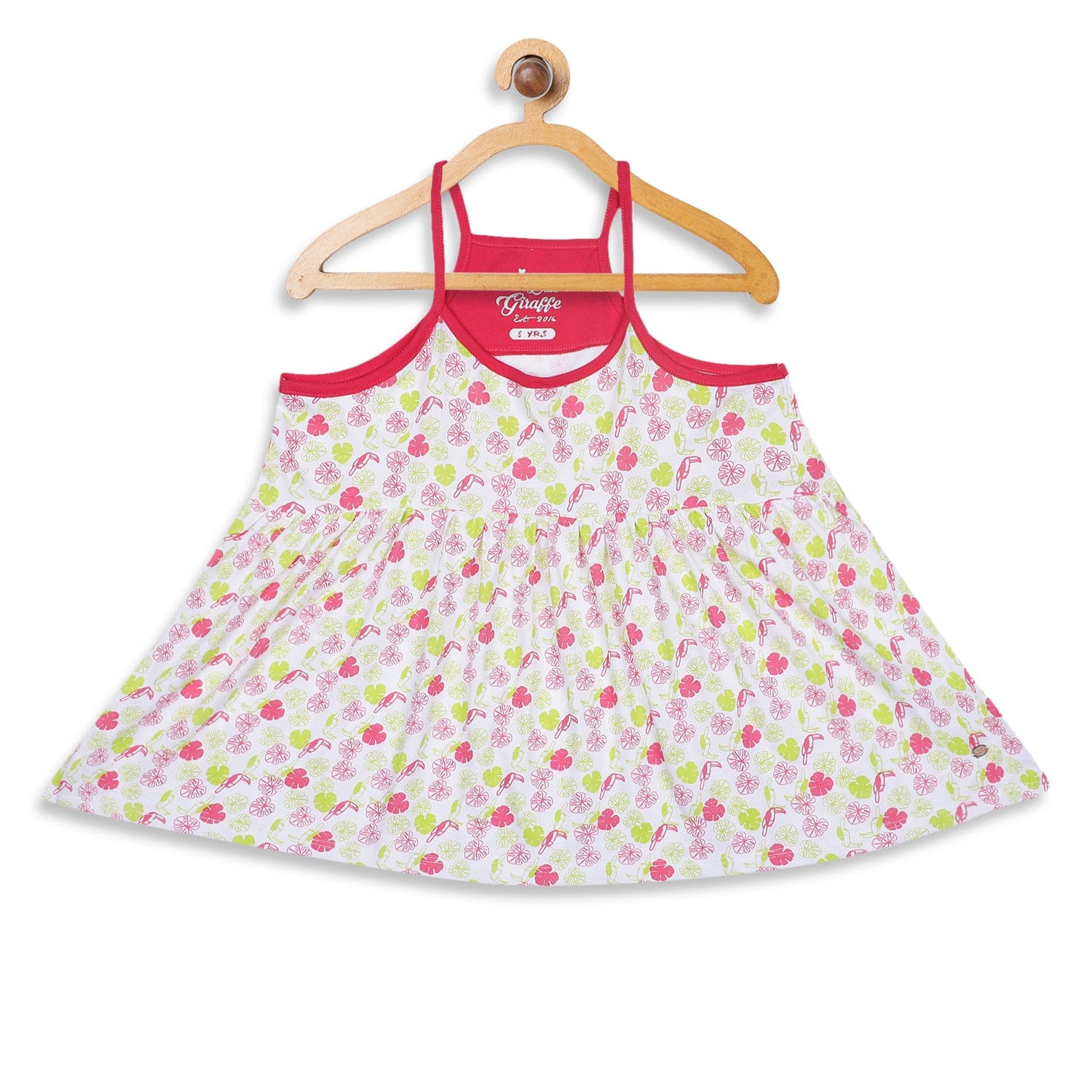 Blue Giraffe Girls Tshirt