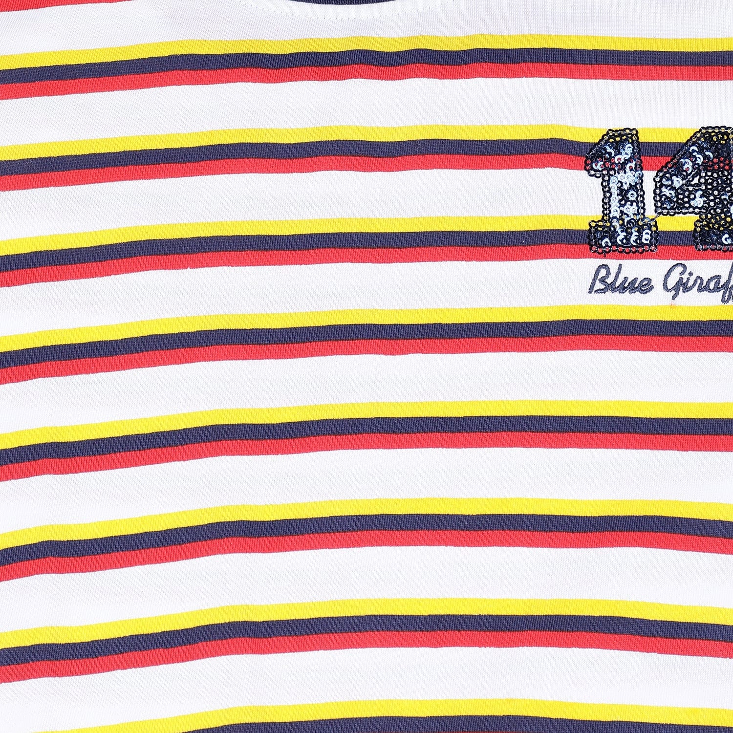 Blue Giraffe Girls Dress