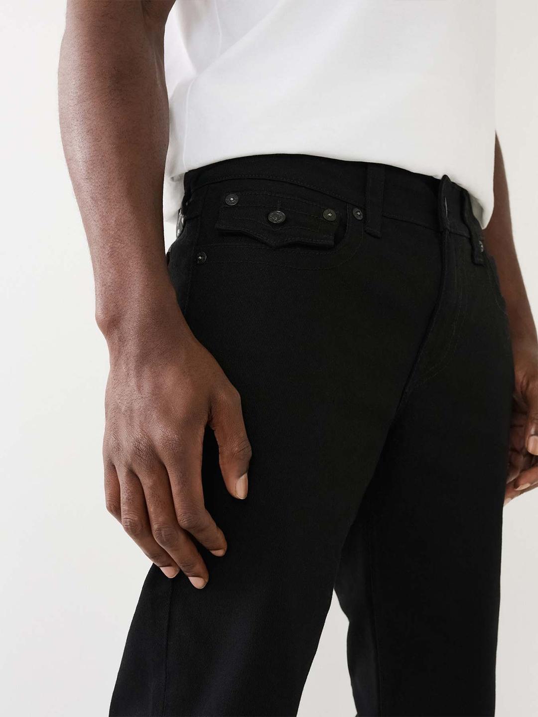 True Religion Men SN Ricky Straight Fit Mid Rise Jeans