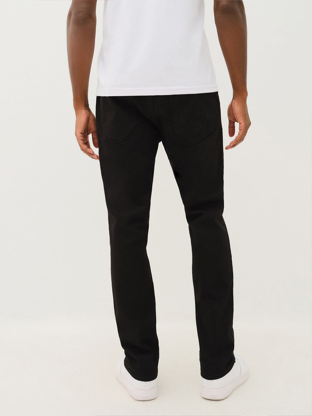 TRUE RELIGION Men Black SN Slim Fit Jeans