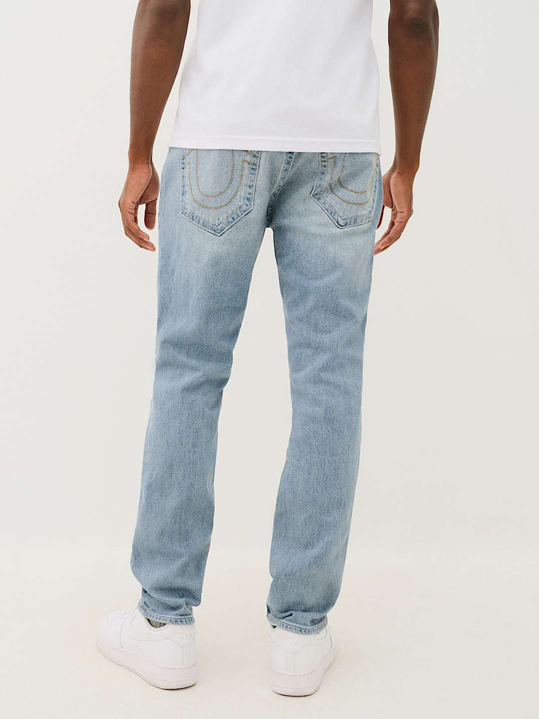 TRUE RELIGION Men SN Light Blue Rocco Jeans