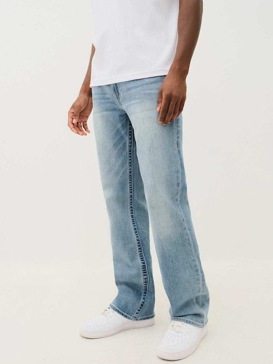 True Religion Men SN Billy Bootcut Fit Medium Wash No Flap Jeans