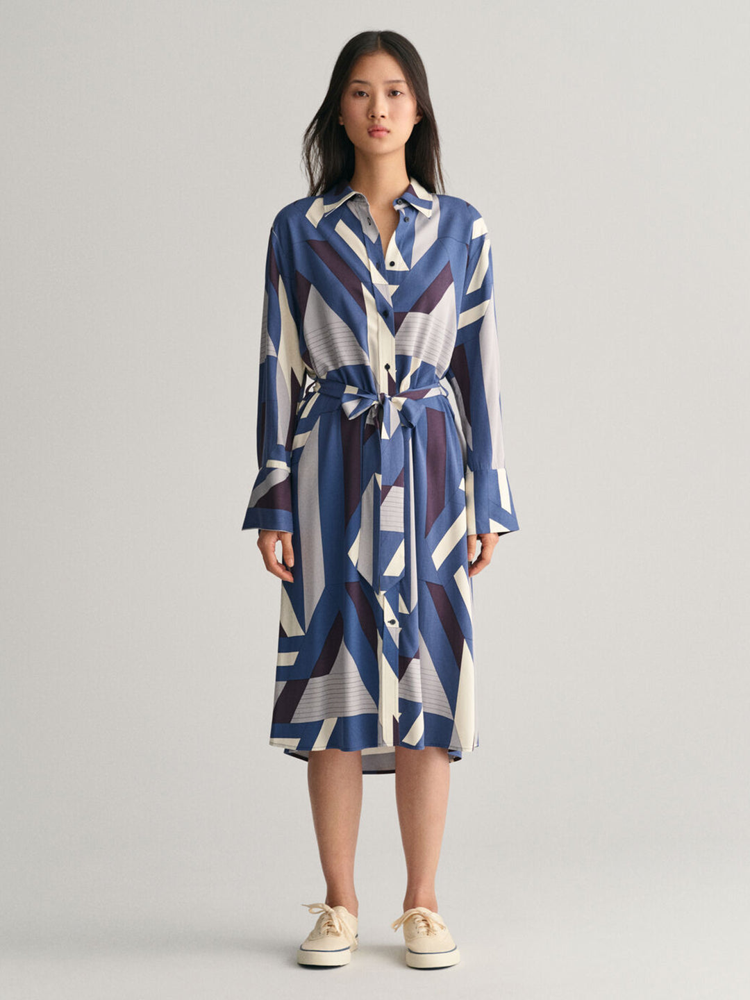 gant silk dress GANT Women Strappy Silk Midi Dress (36) Pink