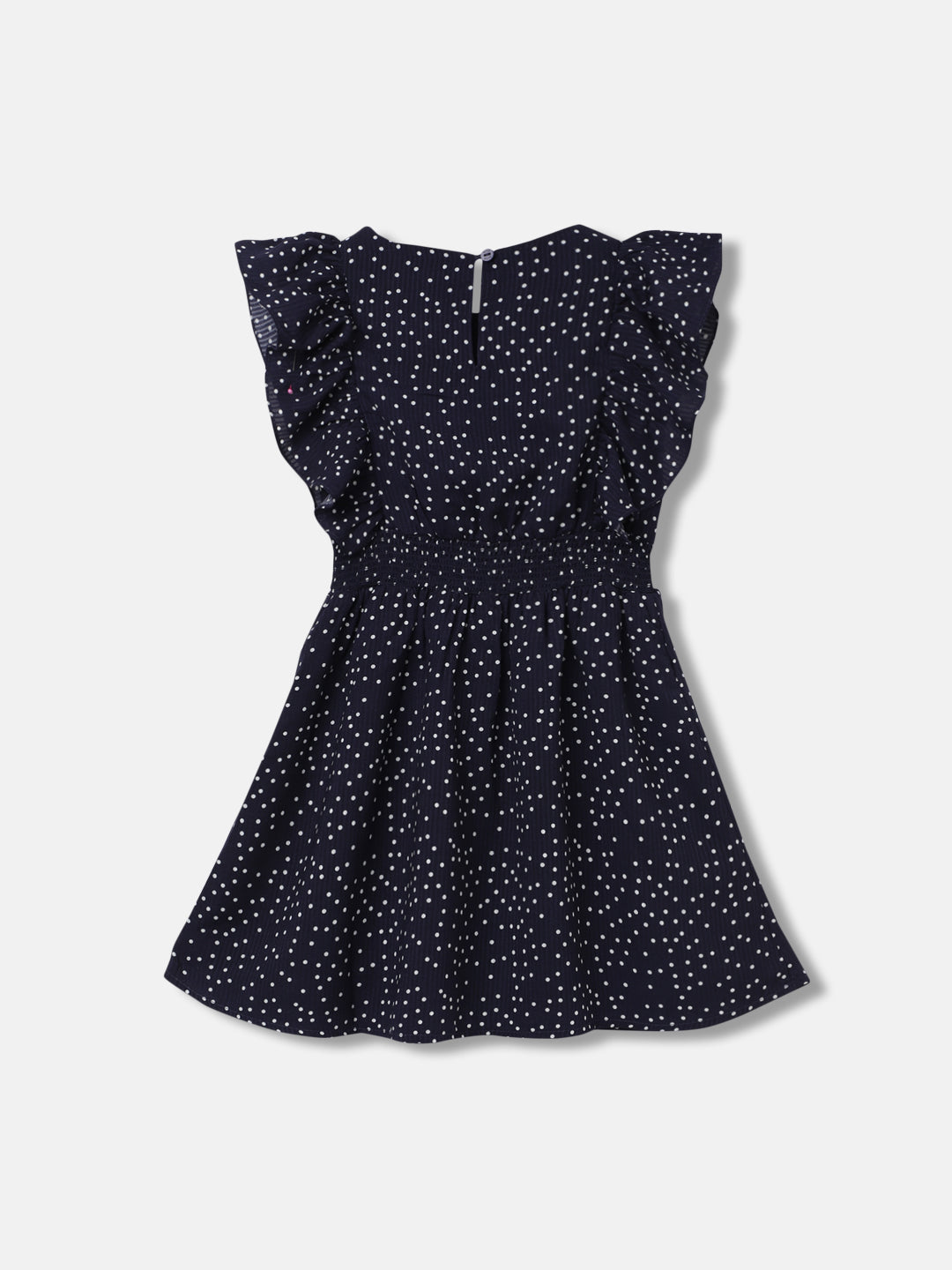 Elle Girls Printed Sleeveless Round Neck Dress