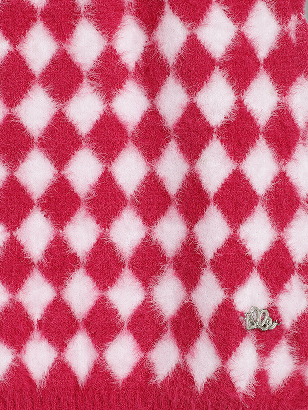 Elle Girls Printed Straight Fit Skirt