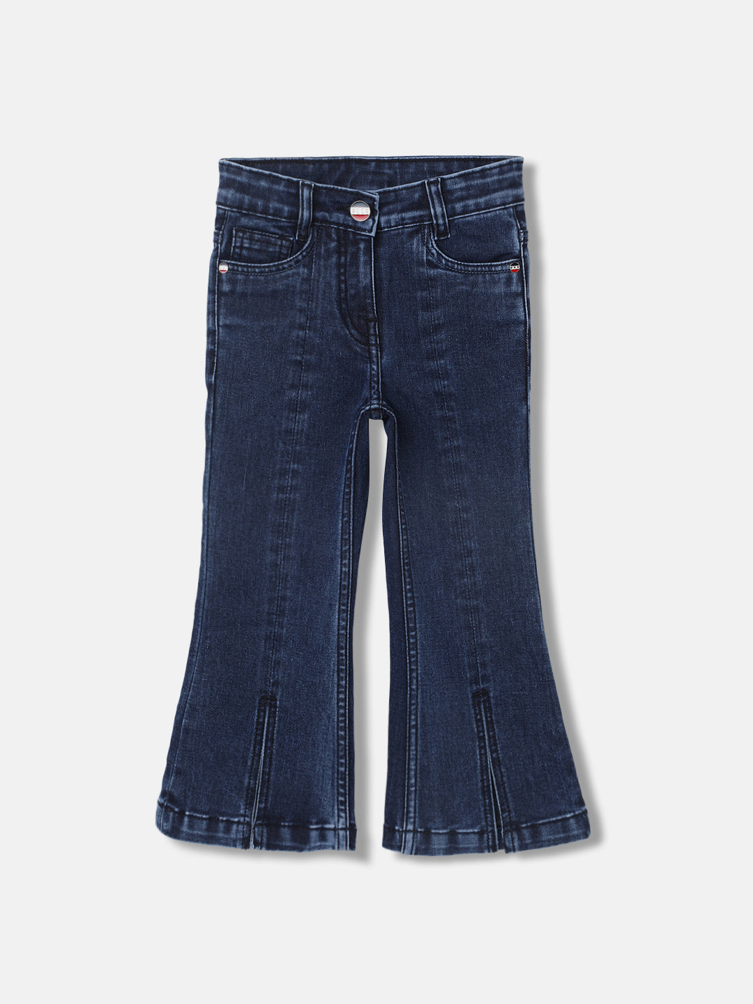 Shop Elle Girls Solid Flared Jeans Online – Iconic India