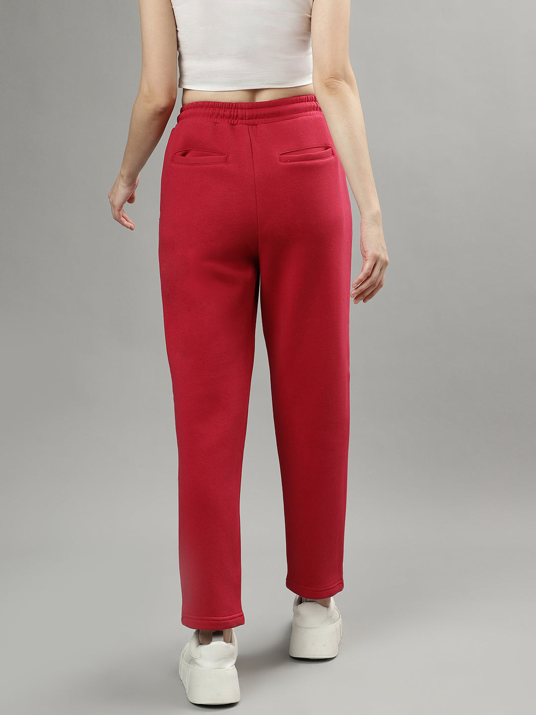 Elle Women Solid Regular Fit Sweatpant