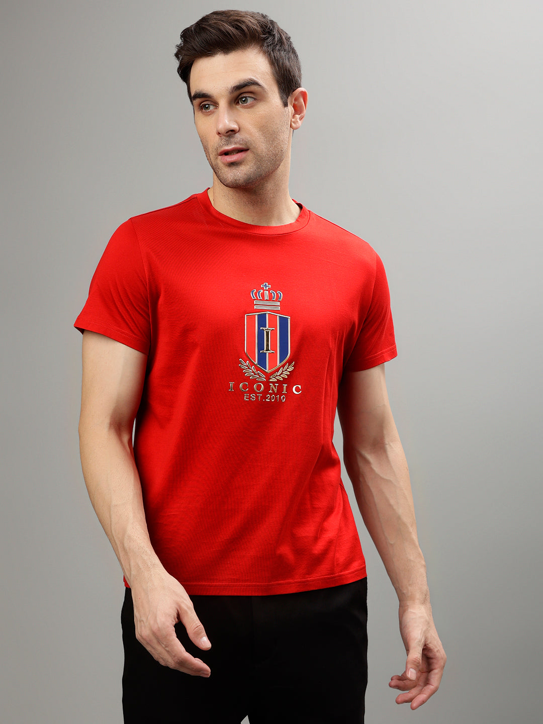 Iconic Red Fashion Regular fit T-Shirts