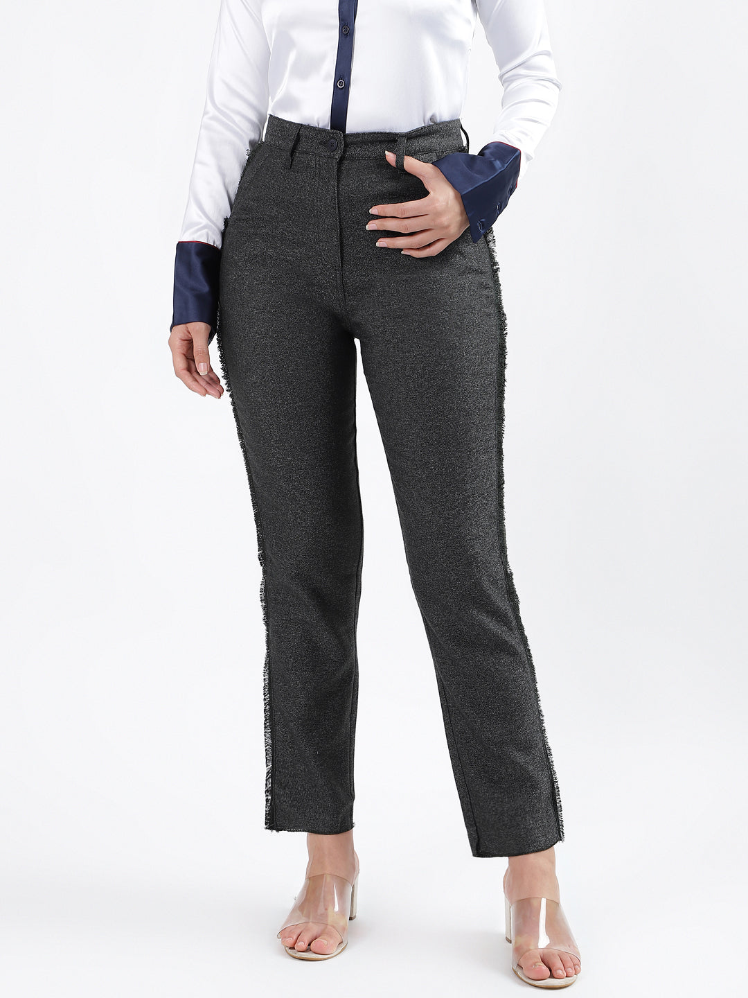 Iconic Compact Knit Trousers main image 1