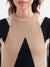 Iconic Women Colour blocked Full Sleeves Round Neck Sweater