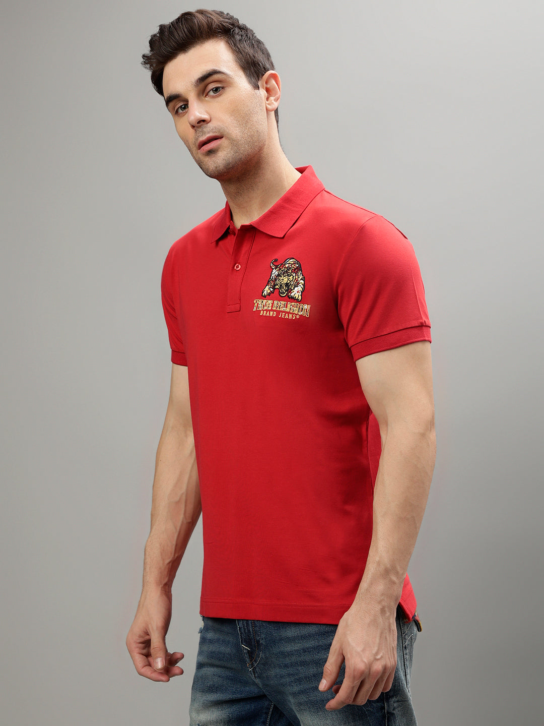 True Religion Red Fashion Regular fit T-Shirt