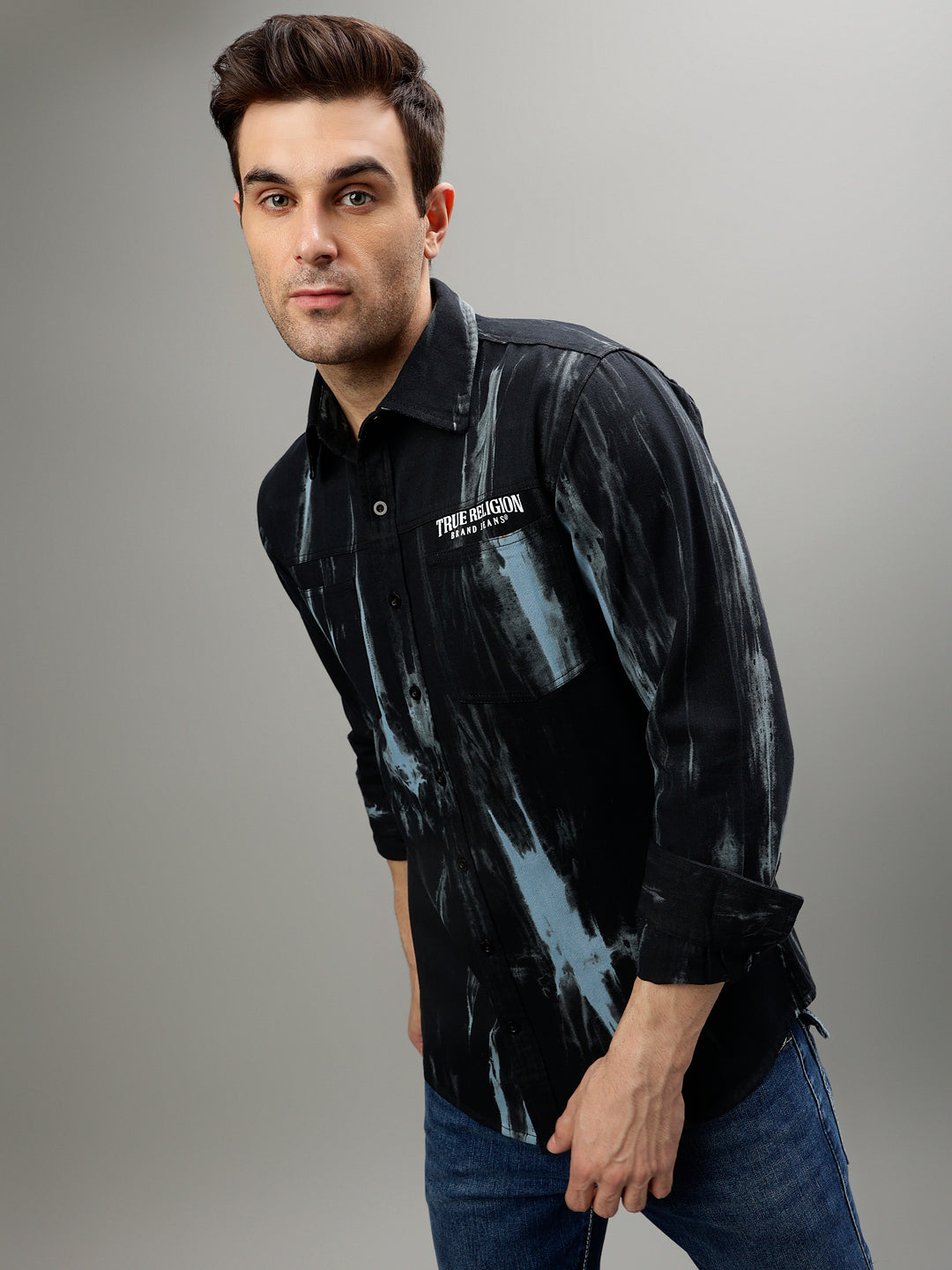 true religion tie dye jacket