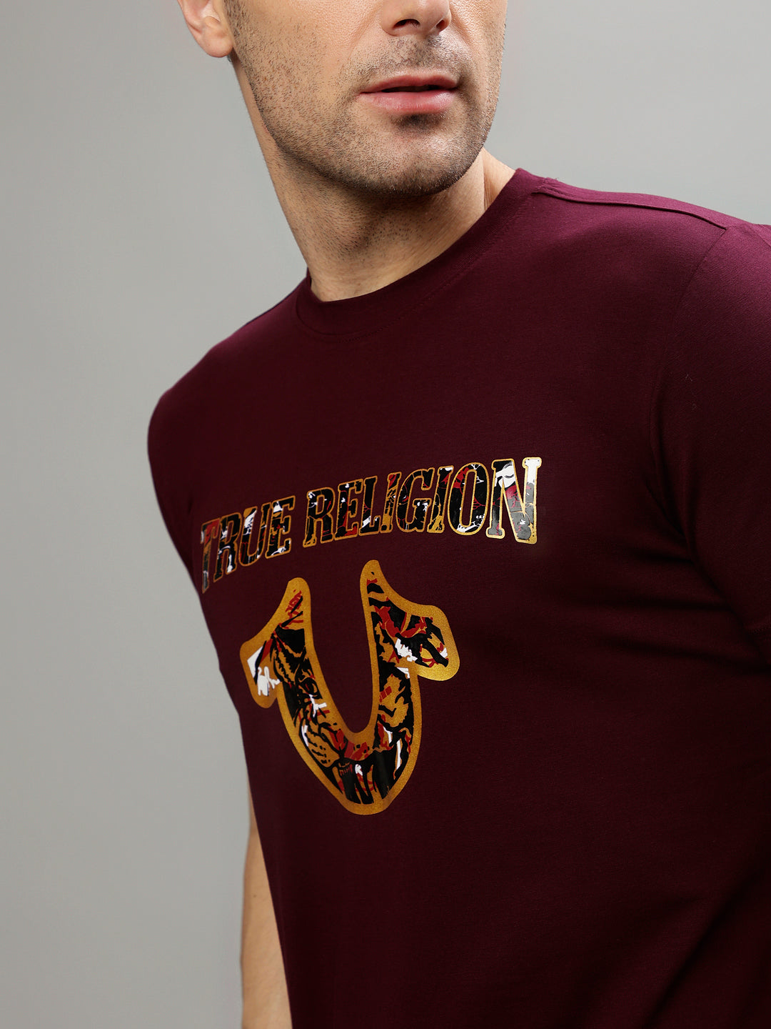 True Religion Wine Fashion Regular fit T-Shirt